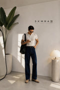 SKMRA Dark Bootcut Denim – Men