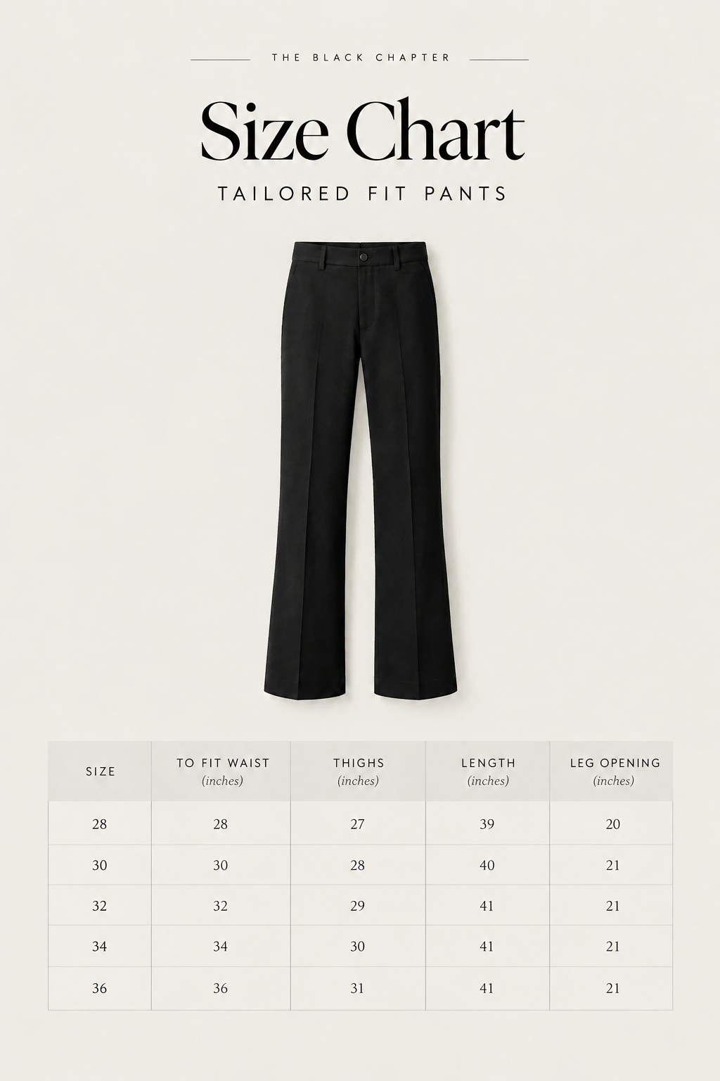 The Founder's Wardrobe – The Black Chapter